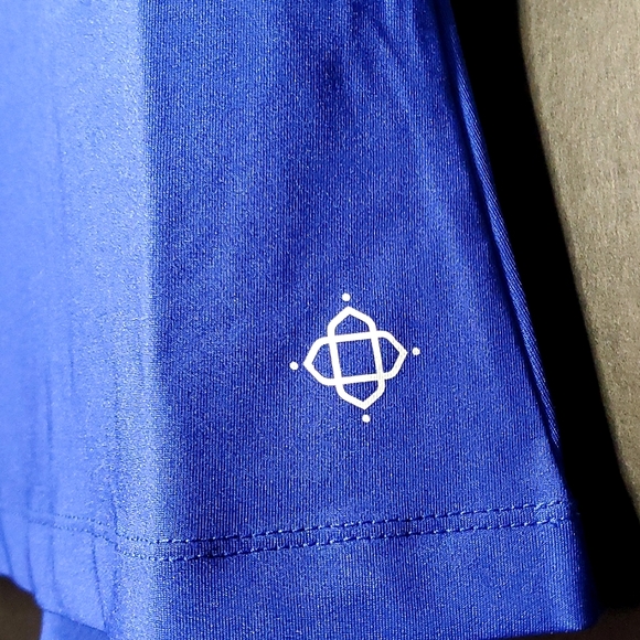 NWT Satva Sari Cami, Royal Blue & White Mesh with Build in Bra - Size Small - Picture 4 of 13